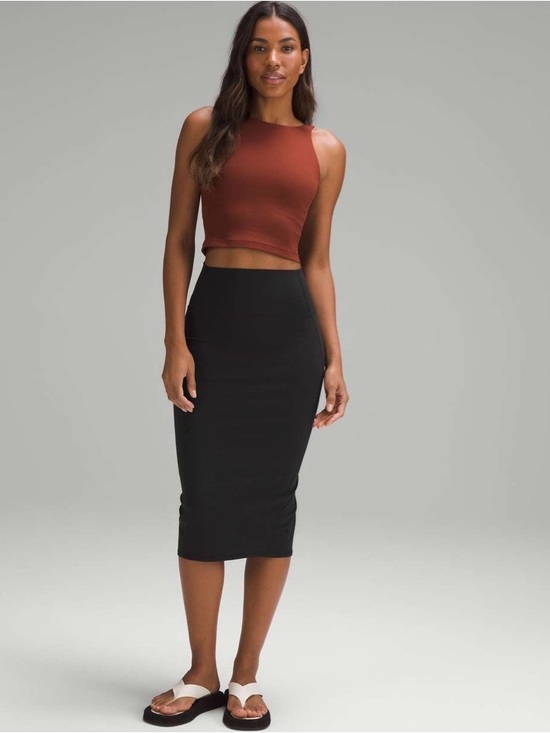lululemon athletica Dresses & Skirts - Lululemon Nulu Slim-Fit High-Rise Skirt